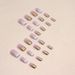 Nails Art Mid-length Fashion Ins Style False Nail Pearlescent Gold Powder Atmospheric Luxury Dressing Manicure Finished Products_viptrois.com