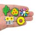 New Cute Little Fresh Flowers Sunflower Shoes Flower Shoe Buckle Small Daisy Shoes Accessories Accessories_viptrois.com