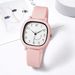 College Style Square Retro Fashion Casual Ins Junior And Senior High School Student Party Temperament Simple Versatile Design Sense Women's Watch_viptrois.com