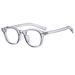 Women's Eyewear Frames Retro Personality Rice Nail Round Frame Anti Blue Light Flat Mirror Fashion Trend Flat Mirror Women's Versatile Glasses Frame_viptrois.com