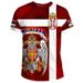 Unbeatable Quality Serbia Flag Pattern Fashion 3D Printed T-shirt Men's Street Wear Sports Top_viptrois.com