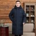 Men's Clothing Middle Aged And Elderly Men's Down Jacket With Windproof Hood And Extreme Cold Thickened Large Size Grandfather Style Dad Winter Coat_viptrois.com