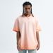 American Vintage Washed Cotton Short Sleeve Solid Color Unisex Base Shirt Street Style Versatile_viptrois.com
