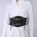 European And American Retro Black Lace Strap Waistband, Women's Elastic Waistband, High-end Waist Cinching Dress, Decorative Belt_viptrois.com