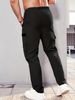 Cross Border European Size Straight Overalls Men's Pants 2025 Summer Thin Hot Sale American Retro Loose Casual Pants_viptrois.com