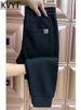 Men's Slim Fit Solid Color Jogger Pants Casual Sports Sweatpants Long Bottoms For Spring Autumn_viptrois.com