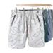 Men's Clothing Men's Summer Thin Cotton Shorts Casual Five Point Pants Breathable Stretchy Beachwear Lightweight Comfortable Fit Trousers_viptrois.com