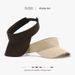 Summer outdoor anti-ultraviolet light board empty top hat women's versatile breathable big head circumference sun protection shade sun hat_viptrois.com