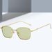 2025 Retro Square Sunglasses - Small Metal Frame UV400 Unisex (Korean Style, Lightweight & Fashionable)_viptrois.com