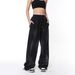 Men's Clothing Men's Clothing 2024 Autumn New American Retro Dirty Dyed Washed Sweatpants Hip Hop Street Dance Sports Casual Pants_viptrois.com