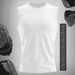 Men's Breathable Cotton Tank Top – Quick-Dry Sleeveless Vest For Gym, Running & Casual Wear (Black/Grey/White/Tibetan Blue/Army Green, S-XXL)_viptrois.com
