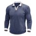 Men's Clothing Corduroy Long Sleeve Sweater – Vintage-Inspired Thick Knit Pullover, Oversized Retro Collar Shirt, Winter Casual Streetwear_viptrois.com