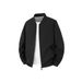 Men's Spring And Autumn Baseball Jersey Simple And Versatile Trendy Middle-aged Stand-up Collar Jacket Casual Top Jacket_viptrois.com