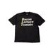 Men's Vibe American Style Short Sleeve T-Shirt Street Retro Old School Trendy Brand Letter Print Casual round Neck Top for Summer_viptrois.com