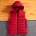 Men's Lightweight Detachable Hood Vest - Slim Fit Polyester Puffer Jacket For Casual Winter Wear (Black/Red/Khaki, L-7xl)_viptrois.com