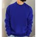 Unbeatable Quality Men's Autumn And Winter Solid Color Long Sleeved T-shirt Korean Version Trendy Brand Minimalist Hoodie Men's Clothing_viptrois.com