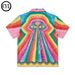 Men's Clothing High End Cuban Collar Shirt Suit Short Sleeved Men's Spring And Summer Wave Playful Trendy Shirt Shorts Outfit_viptrois.com