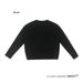 Pure American Portrait Print Black White Color Block Crew Neck Sweater Men, Loose Fit Couple's Lazy Style Knitted Top For_viptrois.com