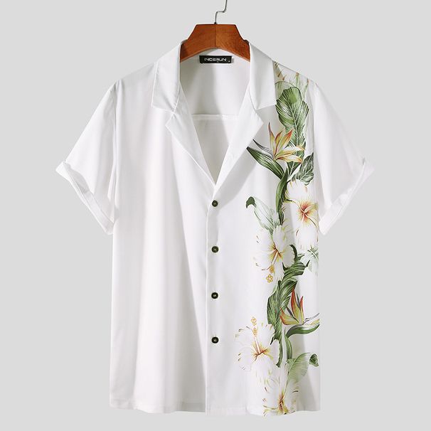 Men's Clothing Printed Beach Shirt Fashion Casual Street Trend Men's Wear_viptrois.com