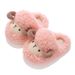 Kids Winter Slippers With Plush Fleece Lining, Non-Slip Sole, Unisex Toddler To Big Child Cozy Home Shoes_viptrois.com