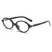 Women's Eyewear Frames Nerd Glasses Zhang Myopia Glasses Anti Blue Light Oval Retro Tortoise Shell Female Tr90 Frame_viptrois.com