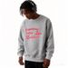 Huamian Heavy Sweater Couple Loose Coat With Crew Neck Without Hat Pullover Versatile Autumn And Winter Warm Printed Top_viptrois.com