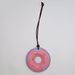 Bag Pendant Doughnut Bread Pendant, Car Pendant, Bag Pendant, Leather Pendant, Small Accessory_viptrois.com