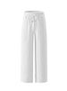 Men's Wide-Leg Casual Pants - Elastic Waist Drawstring Trousers With Jacquard Striped Design For Spring & Autumn_viptrois.com