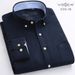 Men's Slim-Fit Oxford Striped Shirt – Wrinkle-Resistant, Breathable & Stylish Casual Wear_viptrois.com