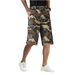 Men's Clothing Men's Casual Khaki Camouflage Shorts Best Selling High Street Fashion Land Camouflage Shorts_viptrois.com