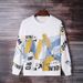 Sweater Crew Neck Pullover Bottoming Shirt Loose Korean Version Sports Long Sleeve Korean Version 2025 Autumn New Men's Clothing_viptrois.com