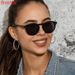 New Hollow Metal Round Chain Decorative Foot Polarized Sunglasses Cross Border Wholesale Round Frame Sunglasses_viptrois.com