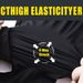 Men's Breathable Nylon Spandex Summer Shorts - High Elasticity, Waist Drawstring, Zipper Pockets, Navy Blue, Ideal For Gym, Hiking_viptrois.com