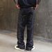 Men's Clothing Men's Jeans Starry Sky Rhinestone Washed Jeans_viptrois.com