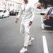 Men's Casual Long Sleeve Outfit Set – Trendy Two-Piece (Breathable Poly-Cotton Blend) For Spring & Fall_viptrois.com