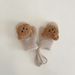 Children's gloves Winter ins Cubs for boys and girls fleece thickened warm mittens with neck hanging baby gloves_viptrois.com