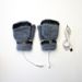 Heating Gloves Children's USB half-finger flip over electric gloves Student's extra thick mink velvet thermal gloves_viptrois.com