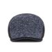 Autumn Winter Korean Style Men's Color Matching Duckbill Casual Versatile Adjustable Size Forward Cap Outdoor Couple_viptrois.com