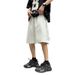 Unbeatable Quality Men's Summer Trendy Brand Charging Five Quarter High Street Casual Breasted Pants, American Functional Workwear Shorts_viptrois.com