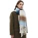 Unisex Circle-yarn coarse fringe gradient shawl shawl_viptrois.com