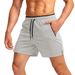 Men's Clothing Men's Sports Shorts Beach Pants Sportswear Running Shorts Casual Pants Pocket Zipper Breathable_viptrois.com