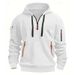 Cross-Border Foreign Trade Spring And Autumn Sweatshirt Hoodie Zipper Multi-Pocket Pullover Men's Sports Casual Jacket_viptrois.com