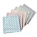Unisex Muslim headscarf chiffon printed checkered square_viptrois.com