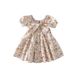 Mother & Kids Girls Dress New Summer Dress Stylish Little Girl Princess Dress Pure Cotton Summer Children's Cotton Floral Dress_viptrois.com