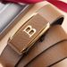 The New Buckle Toothless Belt With Automatic Buckle For Men In Casual Style, Business All-Match Waist Belt, Personality, Trendy Youth Pants_viptrois.com