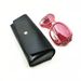 Unisex Leather Eyewear Outside Portable Sunglasses Box Sunglasses Box Fashion Leather Box Soft Bag Eyewear Bag_viptrois.com