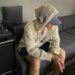 Men's Clothing Hooded Hollow Knitted Sweater Jacket Ice Silk Breathable Sun Protection Clothing Casual All Match Trendy_viptrois.com
