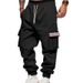 Men's Heavyweight Fleece-Lined Casual Cargo Pants For Winter - High Street Outdoor Workwear With Stylish Design_viptrois.com