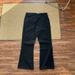 Men's Clothing Parisian Scimitar Straight Leg Flare Black Jeans For Men, High Street American Vibe Retro Style_viptrois.com