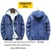 Pulse New Thickened Warm Men's Winter Shearling One-Piece Hooded Fleece-Lined Denim Jacket For Young Men_viptrois.com